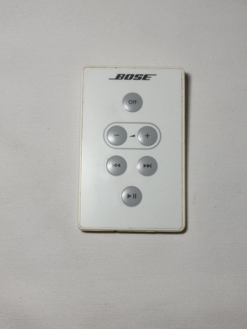 Genuine Bose SoundDock Series I Music System Remote Control White