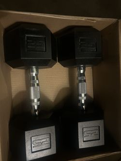 New 25 Pounder Dumbbell