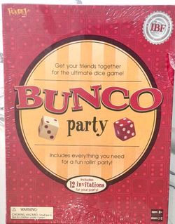 Bunko Party-Dice Party- Vintage 2004-Dice Game-New-Sealed!