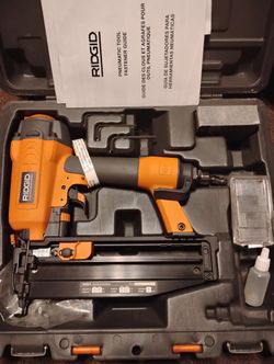 RIGID STRAIT FINISH NAIL GUN 