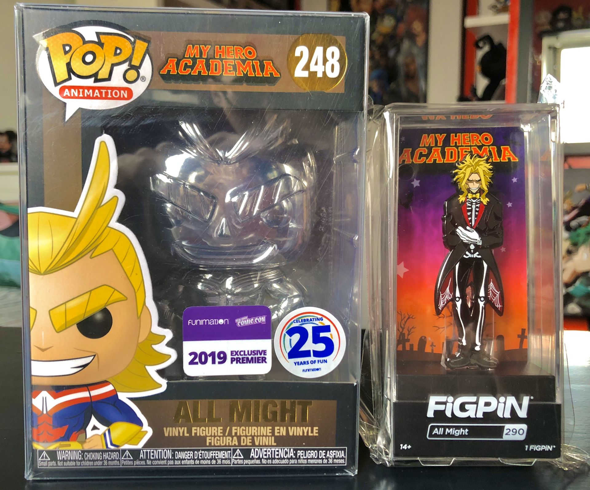 My hero Academia All Might Funko Pop & Pin