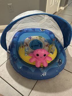 Baby Float With Canopy 