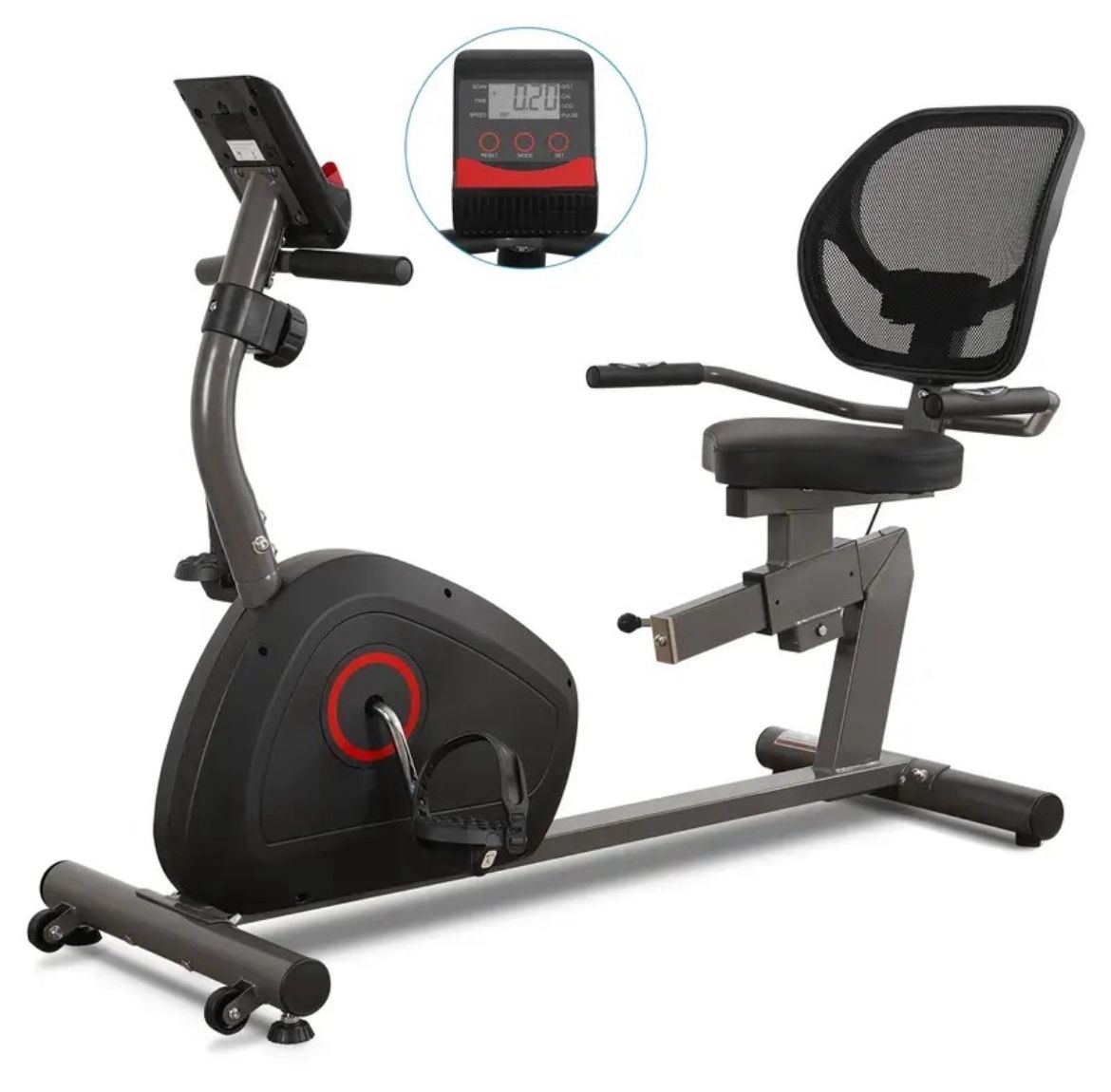 Practically New Recumbent Exercise Bike - Static Bike – $85