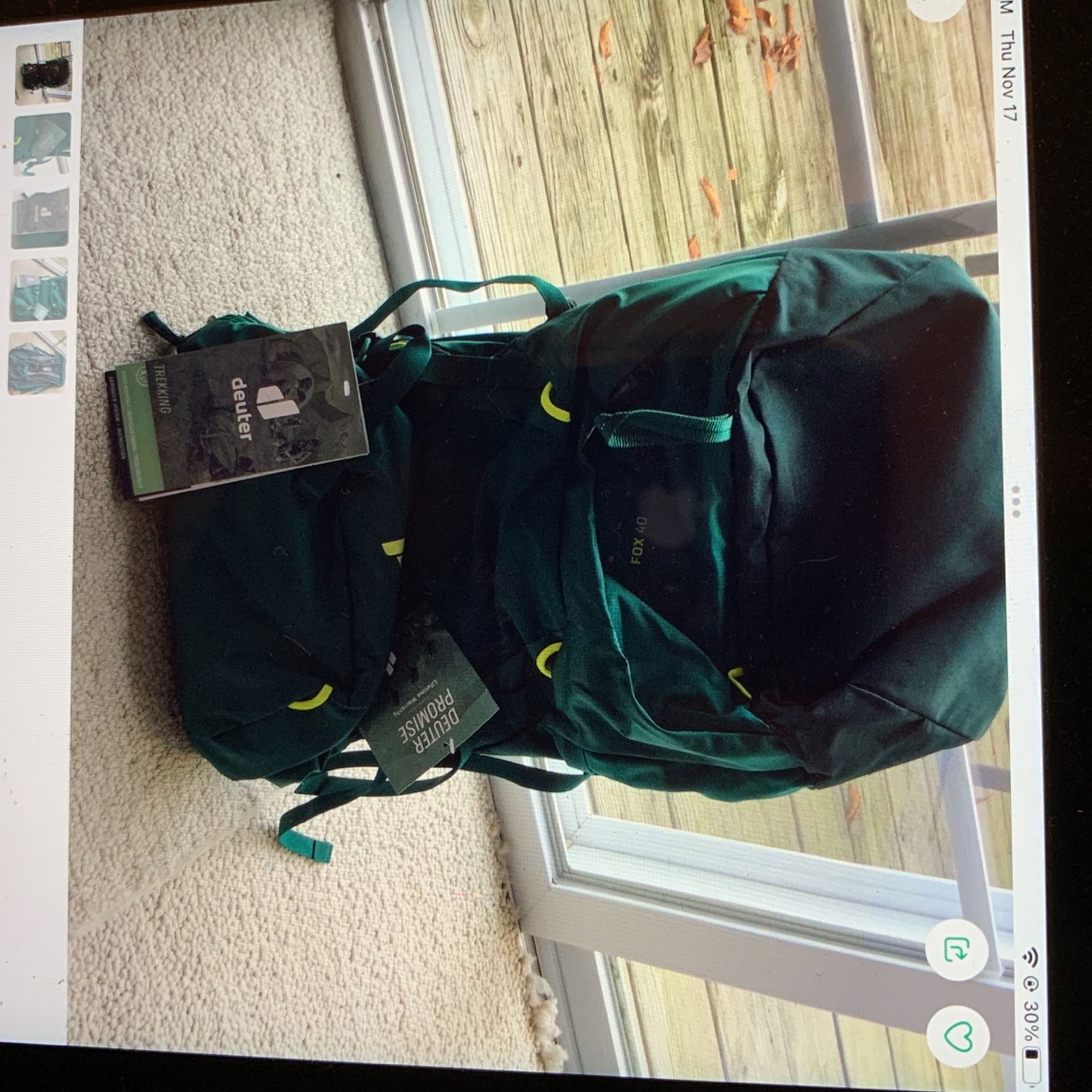 Trekking Backpack (new) Tags On And Never used