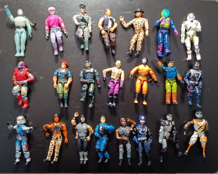 1987 Hasbro Action Figures (22)