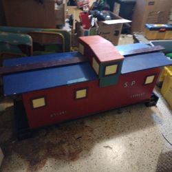 train toy Box (all wood)