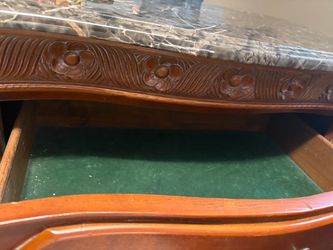 Bed and Nightstands