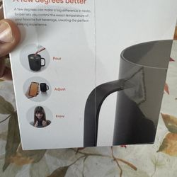 Ember Temperature Control Smart Mug 2, 10 Oz, App-Controlled Heated Coffee Mug with 80 Min Battery Life and Improved Design, Black