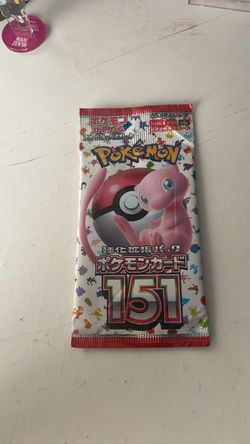 japanese pokemon 151 booster pack