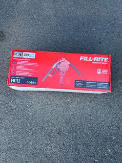 Fill-Rite FR112 Fuel Transfer Rotary Hand Pump