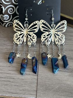 Stunning Butterfly Dangle Earrings