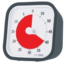 TIME TIMER 60 Minute MOD Education Edition ⁠— Visual Timer with Desktop Software for Kids Classroom Learning, Teachers Desk Clock 3”x3”x2D in Working 