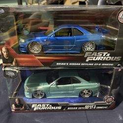 2022 & 23 Jada Fast And Furious Skylines