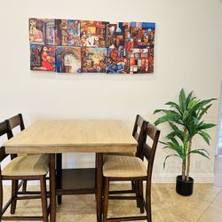 Dining Table / Art Canvas