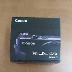 Canon PowerShot G7 X Mark II
