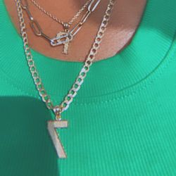 10k Solid Gold Number Pendant 