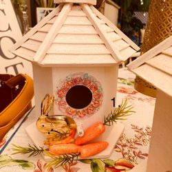 Hand Painted Birdhouses! Shabby Chic,Vintage Inspired!