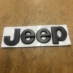 New OEM 2018-2025 Jeep Wrangler JL Gladiator Front Fender Emblem Left or Right