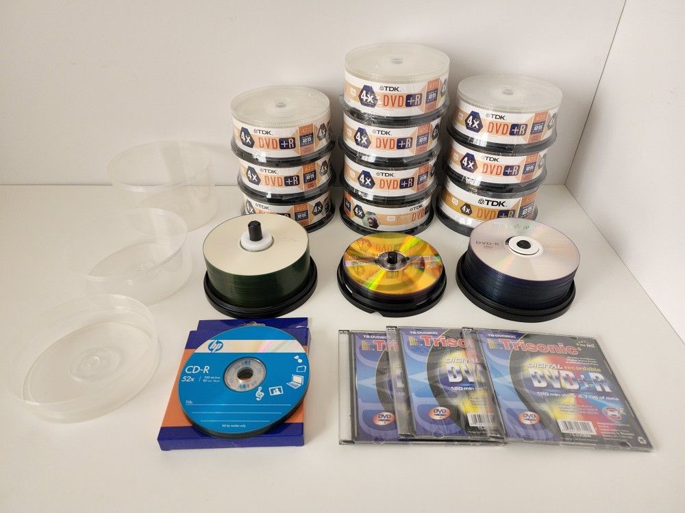 DVD's & CD's Discs Lot