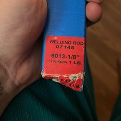 6013- 1/8” Welding Rods. 