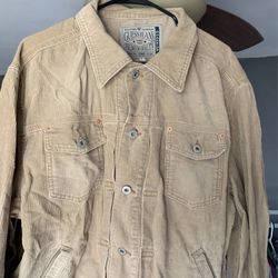 Guess Jacket Corduroy Mens Large