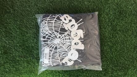 Sp5der Web Graphic Hoodie Black Size M