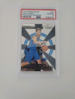 Luka Doncic 2018 Panini Prizm Freshman Phenoms Freshman Phenoms #23 PSA 10