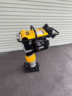 STARK USA 6.5 HP Vibratory Asphalt/Soil Compactor with Tamping Plate