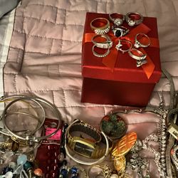 Large Lot Of Jewelry