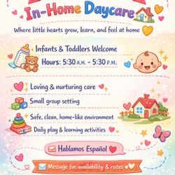 In Home Daycare 
