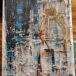 Original Abstract Canvas Artwork 