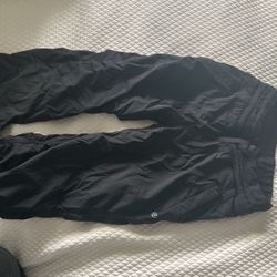 Long Black Lululemon Pants 