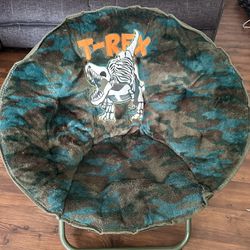 Kids Dinosaur Saucer Chair