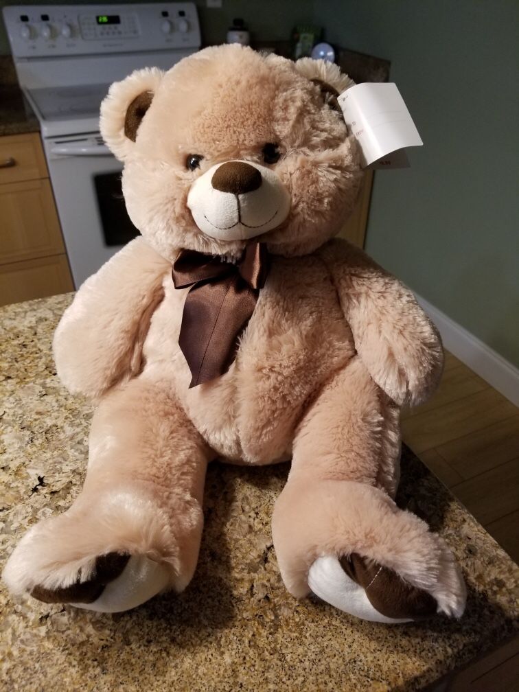 New Lg Plush Teddy Bear 