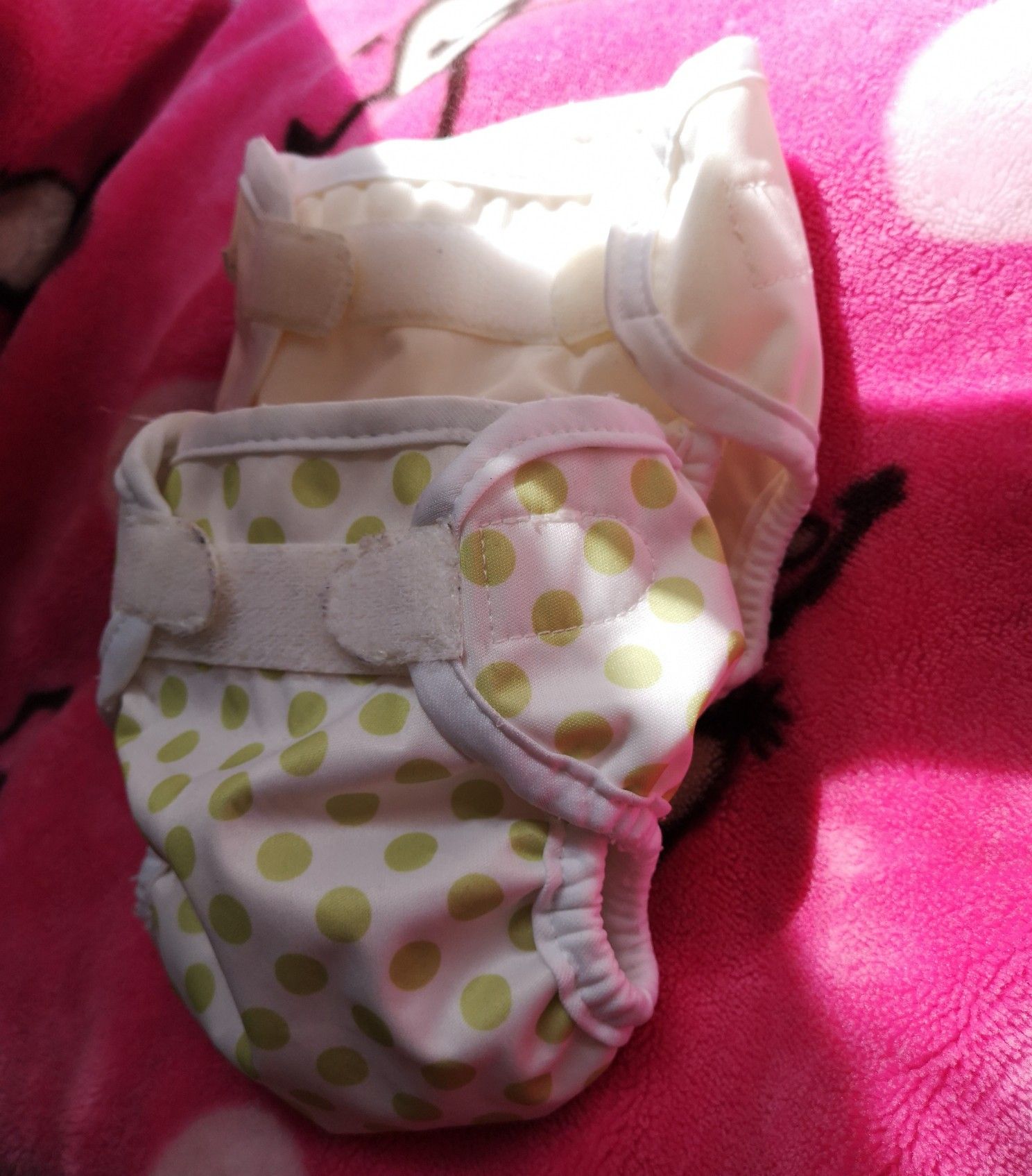 Newborn reusable diaper cover