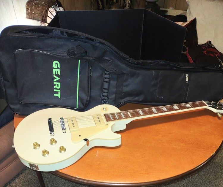 NEW Gearit LP Style Guitar Kit With Amplifier And More