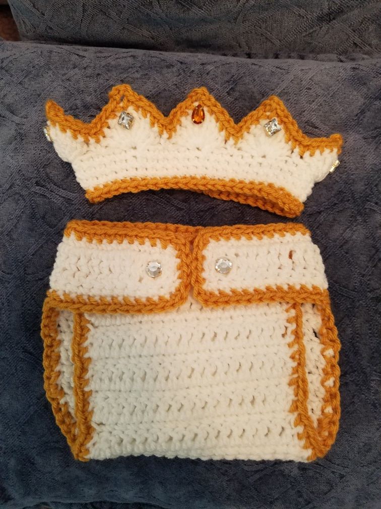 Baby crochet set