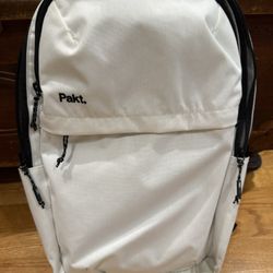Pakt Everyday 22L White Backpack - New 
