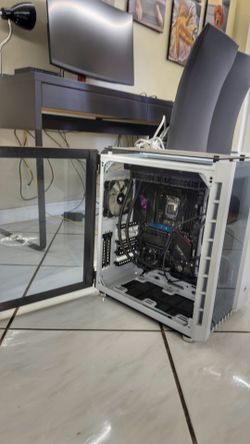 Corsair Gaming PC Case + ASUS ROG Motherboard + Corsair Liquid Cooler