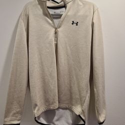 Under Armour Men's Armour 1/4 Zip Pullover Sweatshirt MEDIUM LOOSE Fit. 
