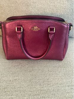 Pink coach bag