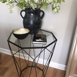 Glass Top Table