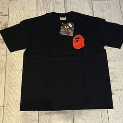 BAPE Black/Red Shirt 