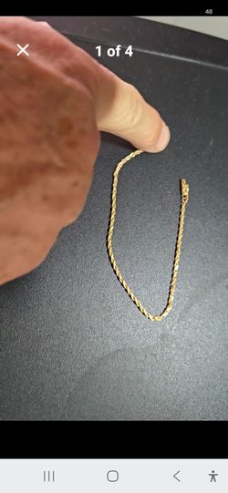 14k  mens bracelet