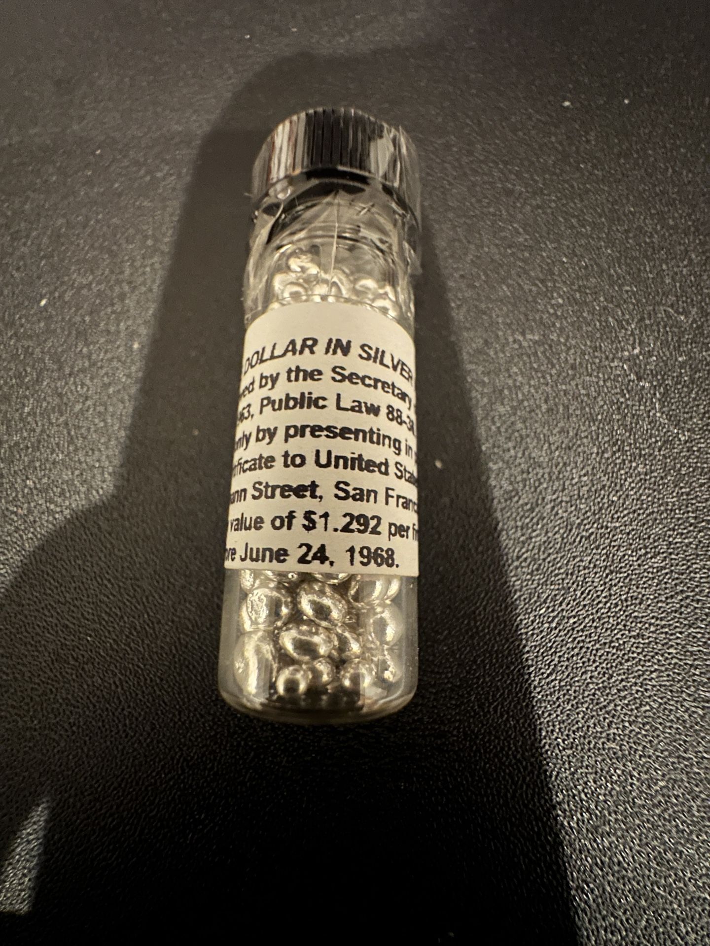 SILVER (K) $1 in Silver Shot Nuggets