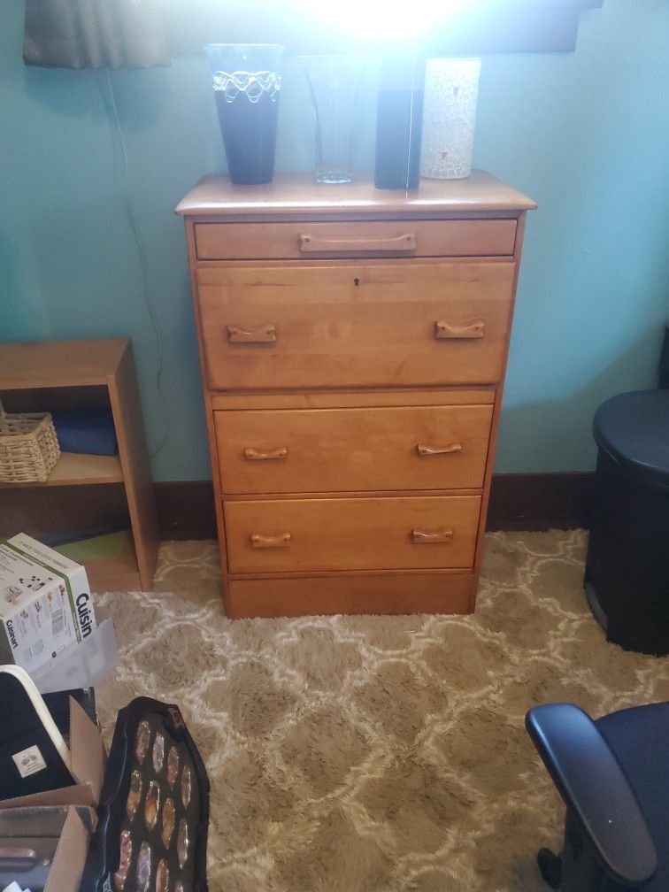 Solid Maple Secretary Desk