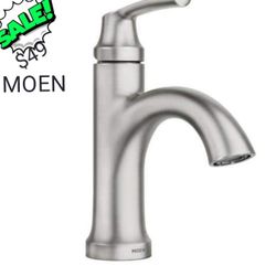 MOEN

Wellton 4 in. Centerset Single Handle Bathroom Faucet in Spot Resist Brushed Nickel

