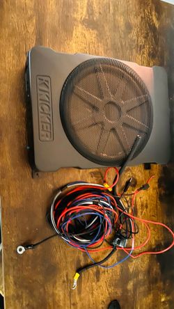 Kicker hs10 sub amp combo subwoofer