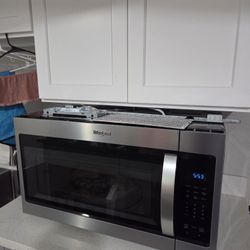Whirlpool Stainless Steel Microwave