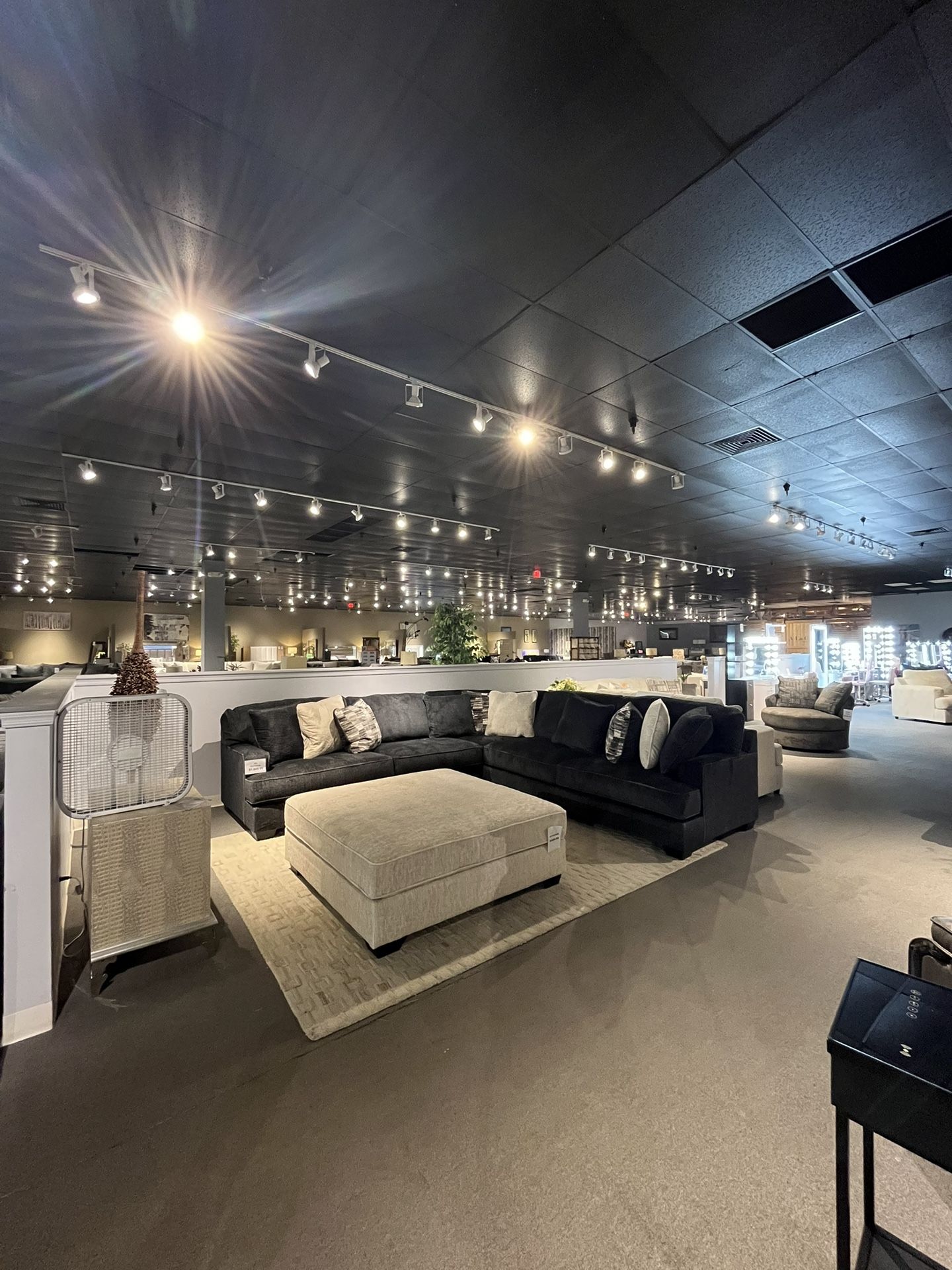 Charcoal 3PC Sectional Couch